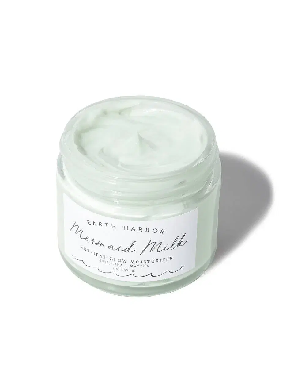 MERMAID MILK Superfood Moisturizer: Matcha + Spirulina - Image 3