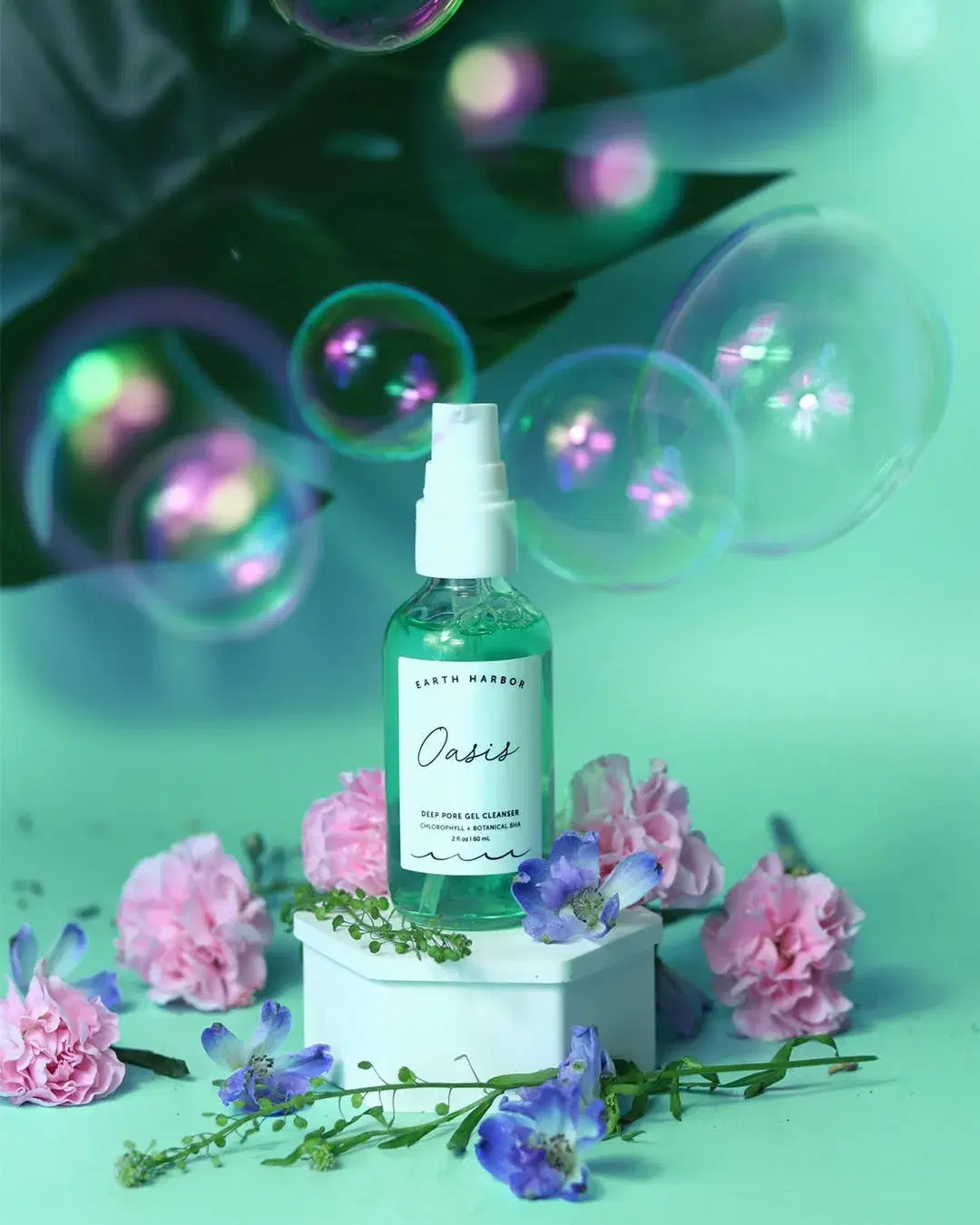 OASIS Deep Pore Gel Cleanser: Chlorophyll + Botanical BHA - Image 4